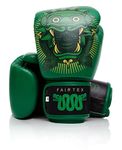 Fairtex Resurrection Premium Muay Thai Boxing Gloves - Limited Edition Design | Collaboration with Tom Atencio | Stylish & Durable | Syntek Leather | Handcrafted | MMA Kickboxing Gloves (10oz)