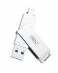 CROSS® Ignite X2 2 in 1 Flash Drive with Light-ning,USB A, Interface Mini Hangable PenDrive for iOS (64 GB, CROSS 2 in 1 USB - Light-NING PENDRIVE)