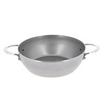 de Buyer Mineral B Carbon Steel Country Fry Pan with Two Handles, 28cm/11 Inch