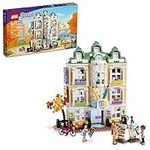 LEGO Friends Emma's Art School House Set 41711, Creative Arts & Crafts Toy with 3 Mini-Dolls, Accessories and DOTS Decor, Birthday Gift Idea for Kids 8-12 Years Old