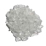 Hiland AZ Patio Heaters Fire Pit Fire Glass in Ice Clear, 10 Pounds