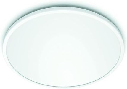 PHILIPS 3-in-1 LED Leuchte SceneSwitch CL550 1300lm 2700K warmweißes Licht, Dimmen Ohne Dimmer, Weiss