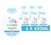 Baby Dove Rich Moisture Shampoo - Soothing & Gentle for Newborns & Infants, Tear-Free with Mild Fragrance, Perfect for Sensitive & Dry Scalp, Skin Care Essentials, For Daily Use - 400ml, Pack of 6