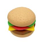 funnysquee 7 Layers Hamburger Toy Stress Relief Soft Simulation Food Detachable Burger Squeeze Toys Kawaii Squishies Birthday Gift for Kid