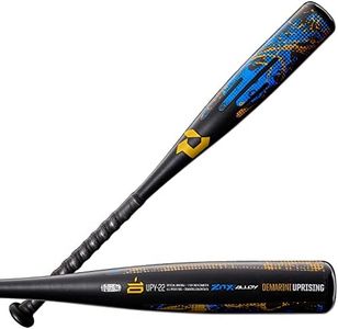 DeMarini 2022 Uprising Junior Big Barrel (-10) USSSA Youth Baseball Bat - 30"/20 oz