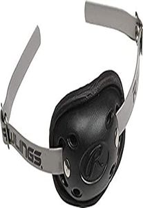 Rawlings Velo Series Protective Chin Cup for Catcher's Mask, Black