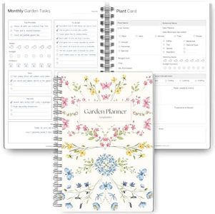 Gardening Planner & Plant Journal | Planting Calendar, Plant Care, Seed Starting, Herb Notes, Garden Planner (Botanical)