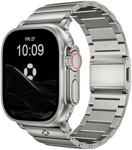 FiNESTONE Grade 5 Titanium Watch Band for Apple Watch Ultra 3/2/1 49mm