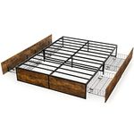 Diy Platform Bed With Drawers