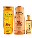 L'Oréal Paris Elvive Extraordinary Oil Set for Dry Hair, Deep Nourishing Routine, Infused With Precious Marula And Camellia Oils, Silicone Free, Shampoo 400ml, Conditioner 300ml, Hair Oil 100ml