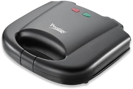 Prestige PSMFB 800 W Sandwich Toaster with sandwich plates|Makes multi-layered sandwiches|Black|1 year warranty