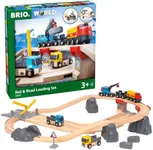 BRIO World Rail & Road Loading Set 