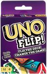 UNO FLIP, Family Card Game, with 112 Cards, Makes a Great Gift for 7 Year Olds and Up UNO FLIP, Family Card Game, with 112 Cards, Makes a Great Gift for 7 Year Olds and Up