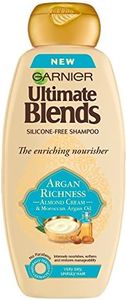 Garnier Ultimate Blends Argan Oil and Almond Cream Dry Hair Shampoo, 360ml