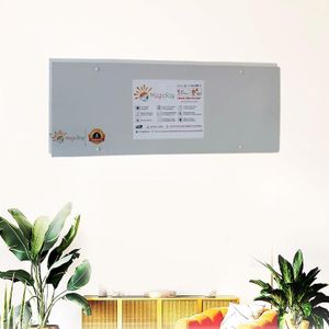 IR heaters for room in winters | Dual Panel Dual heating | Safest in the World | Sun like | Oxygen-Friendly | up to 70% saving |500 Watts|Work with Inverter|Maintains humidity | Regular panel
