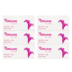 Origami 2 Ply Facial Tissue Soft Pack | Car Tissue - Pack of 6 (200 Pulls Per Box, 1200 Sheets)