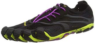 Vibram Fivefingers Bikila Evo, Women's Running Shoes ,Multicolored (Black/Yellow/Purple),8-8.5 UK