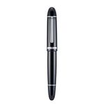 Jinhao X159 Extra Fine Nib Fountain Pen, Black Acrylic Big Size Writing Pen