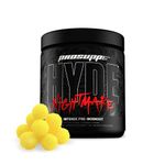 PROSUPPS Hyde Nightmare Pre-Workout Powder Energy Drink - Intense Energy, Mental Focus & High Performance, Loaded with Citrulline, Beta Alanine, & Nootropics (30 Servings, Lighting Lemon)