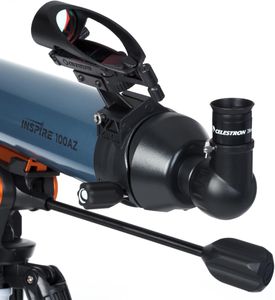 Celestron Inspire 100AZ Refractor Telescope – Portable Astronomy Scope