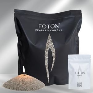 Foton Pearled Candle Sand 64Oz Grande Bag, Sage Green Unscented