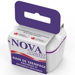 Novadent Dentures Cleaner Soaking Bath – Cleaning Container for Dental Appliances’ Solution (Classic)