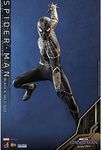 Hot Toys Spider-Man: No Way Home - Spider-Man Black and Gold Suit 1:6 Scale Action Figure, 12-Inch Height