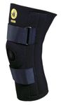 Body Glove 90126 MVP Breathable Neoprene Stabilizing Knee Support, Black, Medium