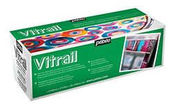 Pebeo Vitrail Stained Glass Effect Glass Paint Set