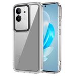 Amazon Basics Back Case Cover for Vivo V29 5G (TPU + PC_Transparent)