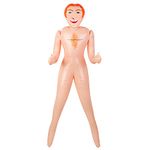 GINGER JOHN Inflatable Blow Up Doll Hen Parties Photo Booth Prop 150cm Hunk Hen Do Wedding Fun Bridal Party Accessory