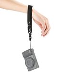 Camera Wrist Strap, Soft Hand Strap Compatible for Canon R100 Sony ZV-1 RX100 VII VI V IV III II RX100VA G7X Mark III II G9 X Mark II Rioch GR IIIx GR III Leica Q2 D-Lux 7 and More Mirrorless Camera