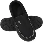 Zizor Men's Moccasin Slippers With 