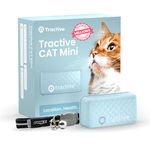 Tractive Smart Cat Tracker Mini | #1 Cat GPS | Real-Time Location Tracking | Territory & Location History | Safety Collar included (Mint)