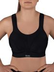 Shock Absorber Women's Active D+ Max Support Sports Bra U10035, New Black, 40D