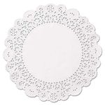 Round Paper Lace Table Doilies ââ‚¬â€œ 12 inch White Decorative Tableware Disposable Placemats (Pack of 100)