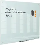 Magnetic Glass Dry Erase Board - Wh