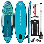 Aqua Marina Vibrant Youth, Inflatable Stand Up Paddle Board (iSUP) Package,244 cm Length, Blue, 2022