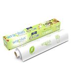 WRAPLUS "REDEFINING FOOD WRAPPING " Multipurpose Food Wrapping Paper I 20M I Paper roll I Food Wrapping Paper roll l Food wrap Paper I wrap Paper I Paper Rolls I Food wrap Paper I Pack of 1