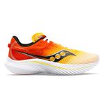 Saucony Men's Kinvara 14 Sneaker, White/Vizigold, 12.5