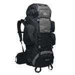 TETON Sports Unisex's Explorer 4000 Internal Frame Backpack, Graphite, L (Pack of 2)