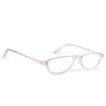 DR.HARMANN'S READING GLASSES® FULL RIM WITH METAL COMBINATION (Model: iRead ONE Transperant with Rose Gold colour +1.50)