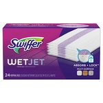 Swiffer Wetjet Wet Mopping Pad, Multi Surface Cleaner Refills For Floor Mop, 24 Count