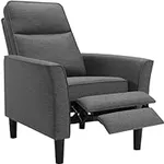 PrimeZone Fabric Recliner Chair, Mi