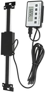 Lectura Digital, Escala Lineal Digital de 0-150 Mm con Pantalla Remota Lectura LCD de Alta Precisión Escala Lineal Pantalla Externa Calibradores Lineales y Digitales