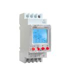 plikc PLK062676 Horis AS2 Twilight/Timer-Time switch Digital (Astronomic 2 channels), Grey