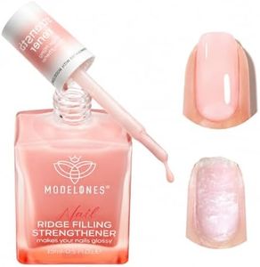 Modelones Nail Strengthener, Nude Pink Nail Polish Nail Hardener