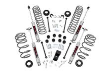 Rough Country - 642.20 - 3.25-inch Suspension Lift System w/ Premium N2.0 Shocks for Jeep: 97-02 Wrangler TJ 4WD