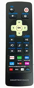 Universal Remote for Roku Televisions Compatible with TCL, LG, ONN, Sharp, Philips, Hisense, JVC, RCA, Sanyo, Haier, Insignia, Hitachi. and Box Players.