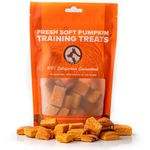 Only One Treats Soft Pumpkin Training Treats (170g). for Your Family Pets. 100% Gluten Free, Organic, with no preservatives. Dog Training Treats.